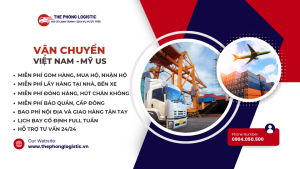 Dịch vụ gửi hàng hóa từ Việt Nam sang Mỹ nhanh chóng uy tín giá cả cạnh tranh