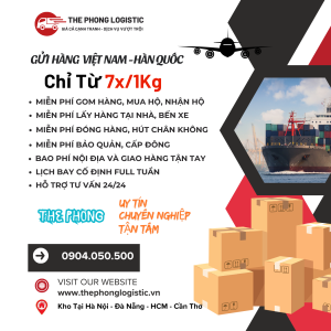 Dịch vụ gửi hàng đông Lạnh từ Việt Nam sang Hàn Quốc - Uy tín , tận tâm, nhanh chóng.